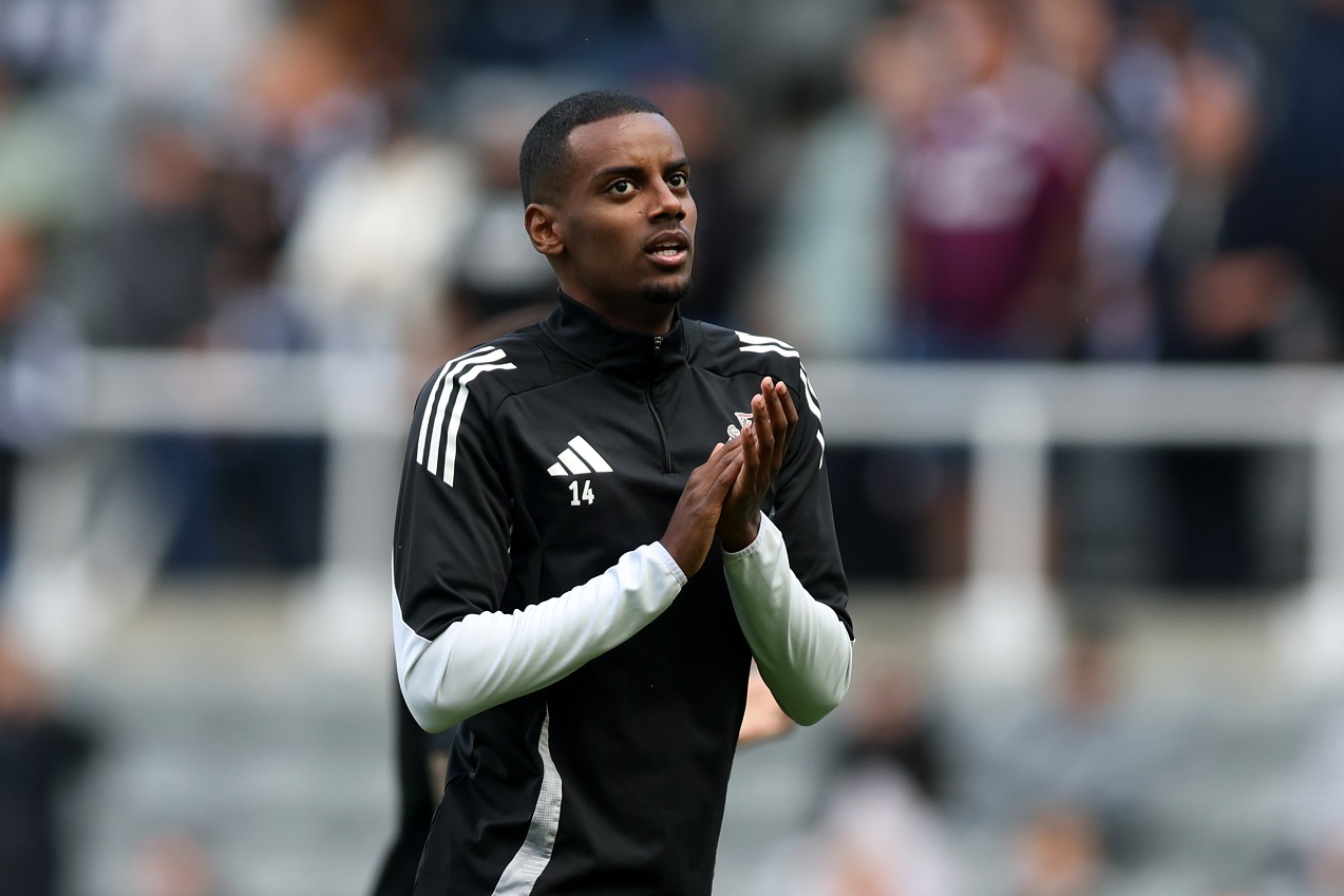 Newcastle United striker Alexander Isak
