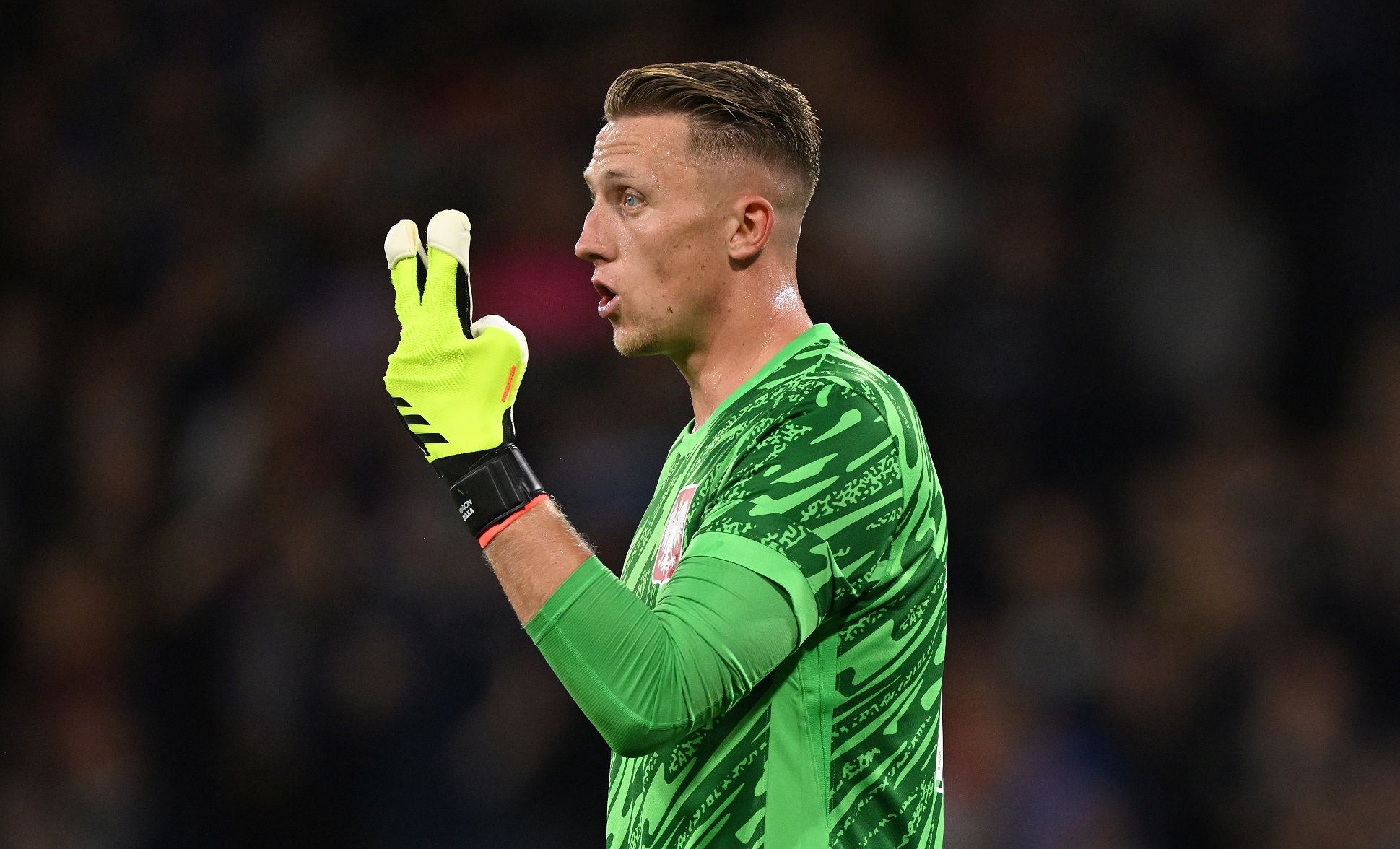 Goalkeeper Marcin Bulka