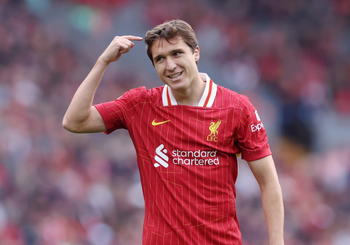 Federico Chiesa of Liverpool