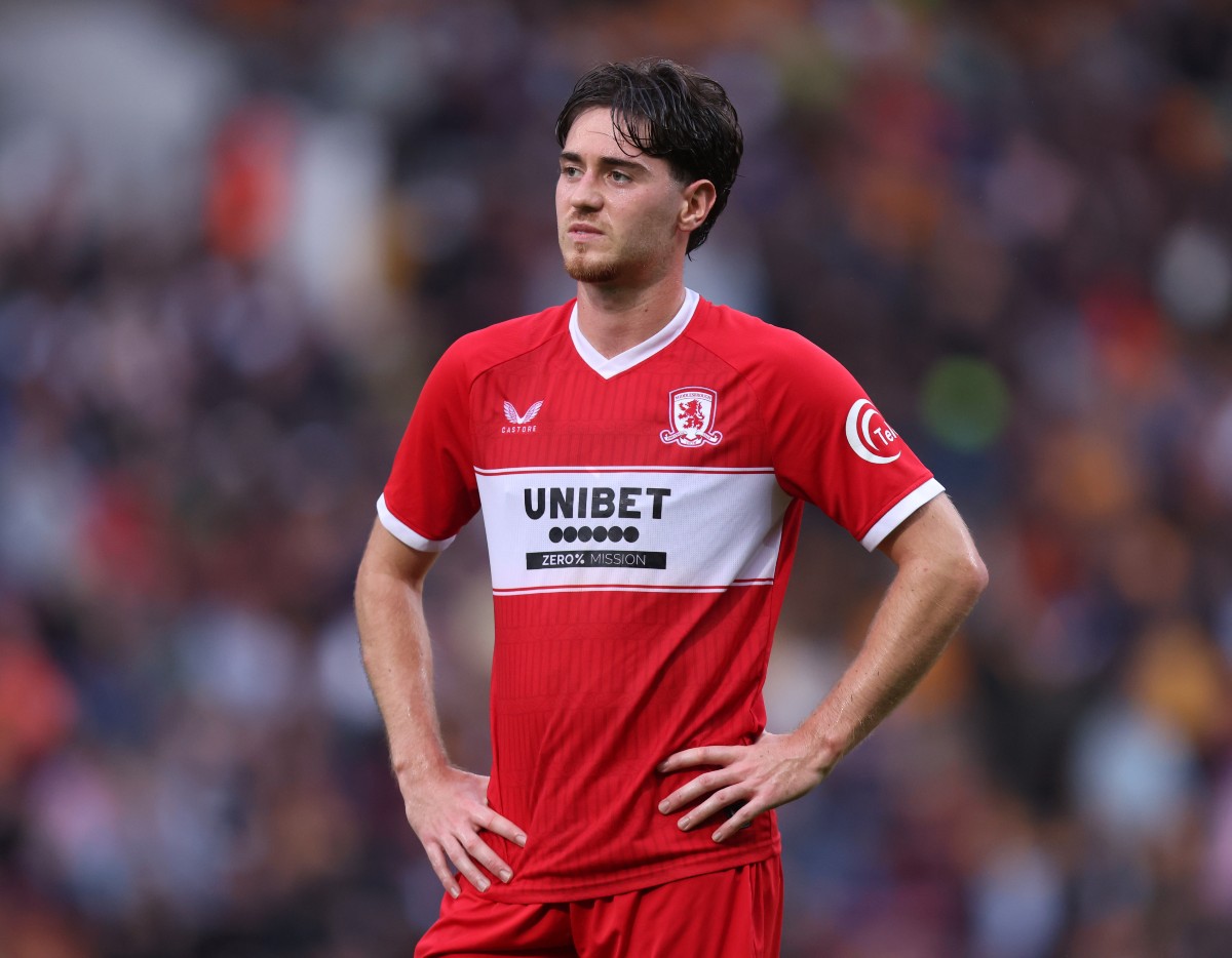 Hayden Hackney in action for Middlesbrough