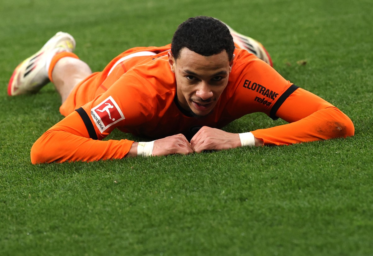 Hugo Ekitike of Eintracht Frankfurt