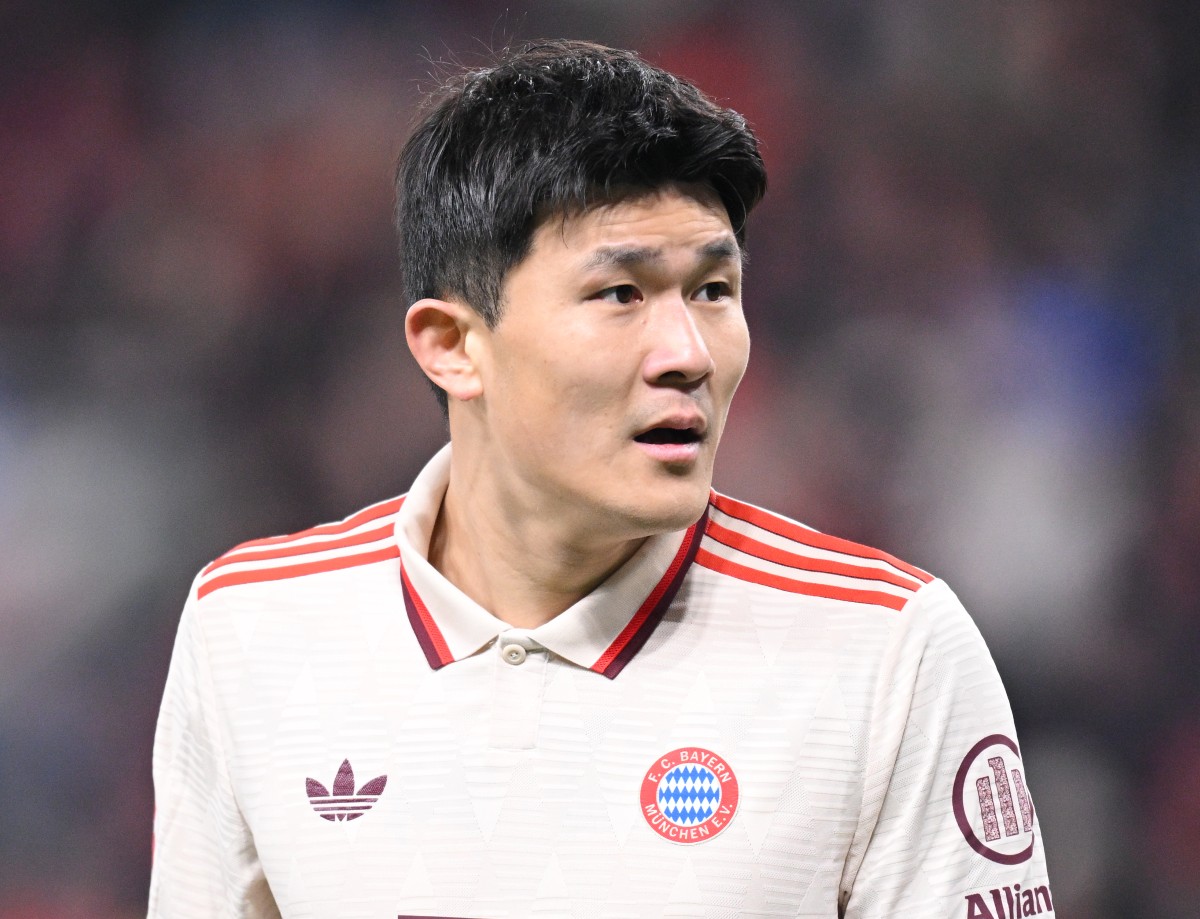Kim Min-jae in action for Bayern Munich