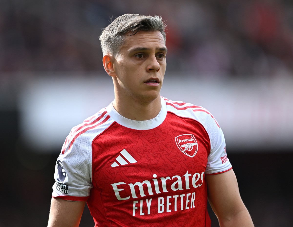 Leandro Trosssard v akcii pre Arsenal proti Newcastle