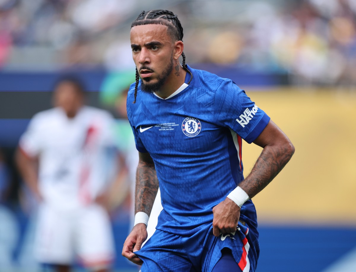 Malo Gusto in action for Chelsea