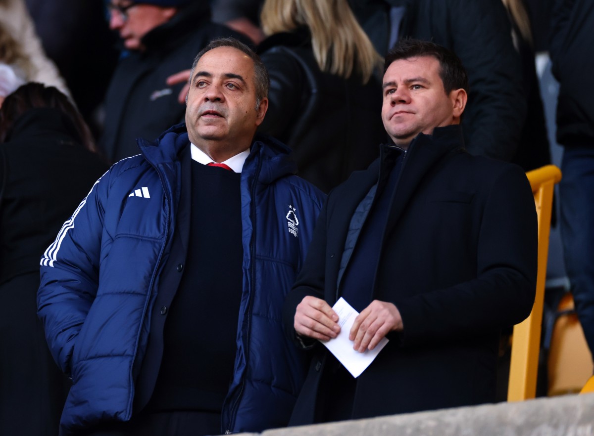 Ross Wilson (right) during his time at Nottingham Forest