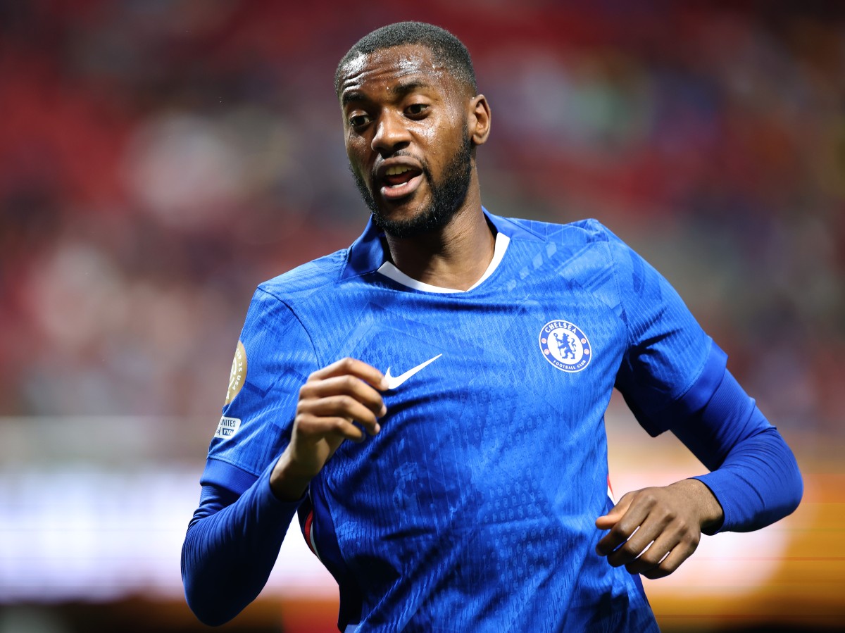 Tosin Adarabioyo in action for Chelsea at the Club World Cup