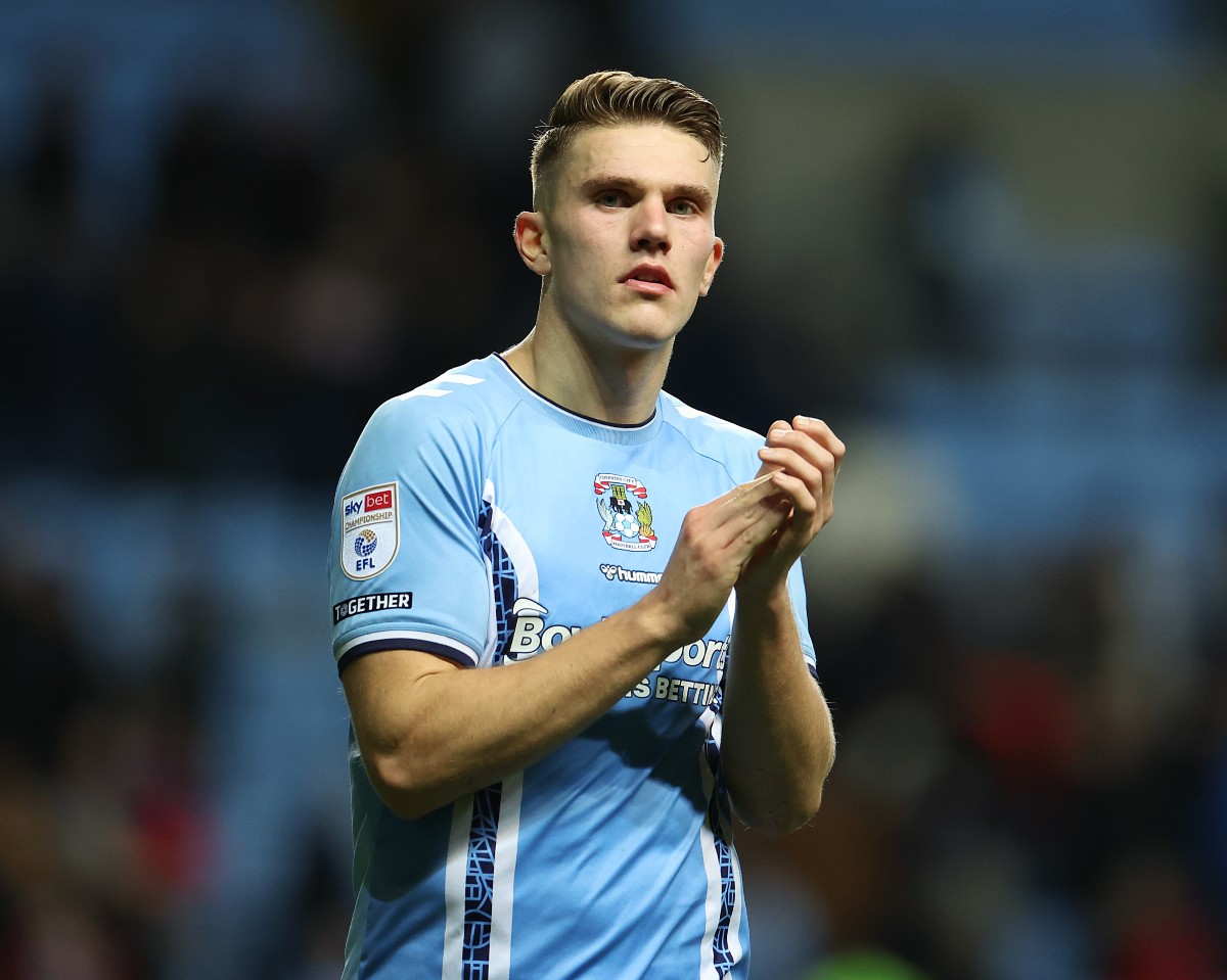 Viktor Gyokeres during his time with Coventry City