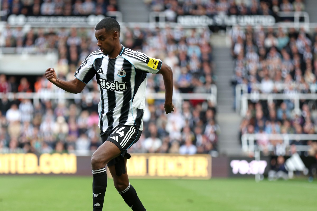 Alexander Issak at Newcastle last season