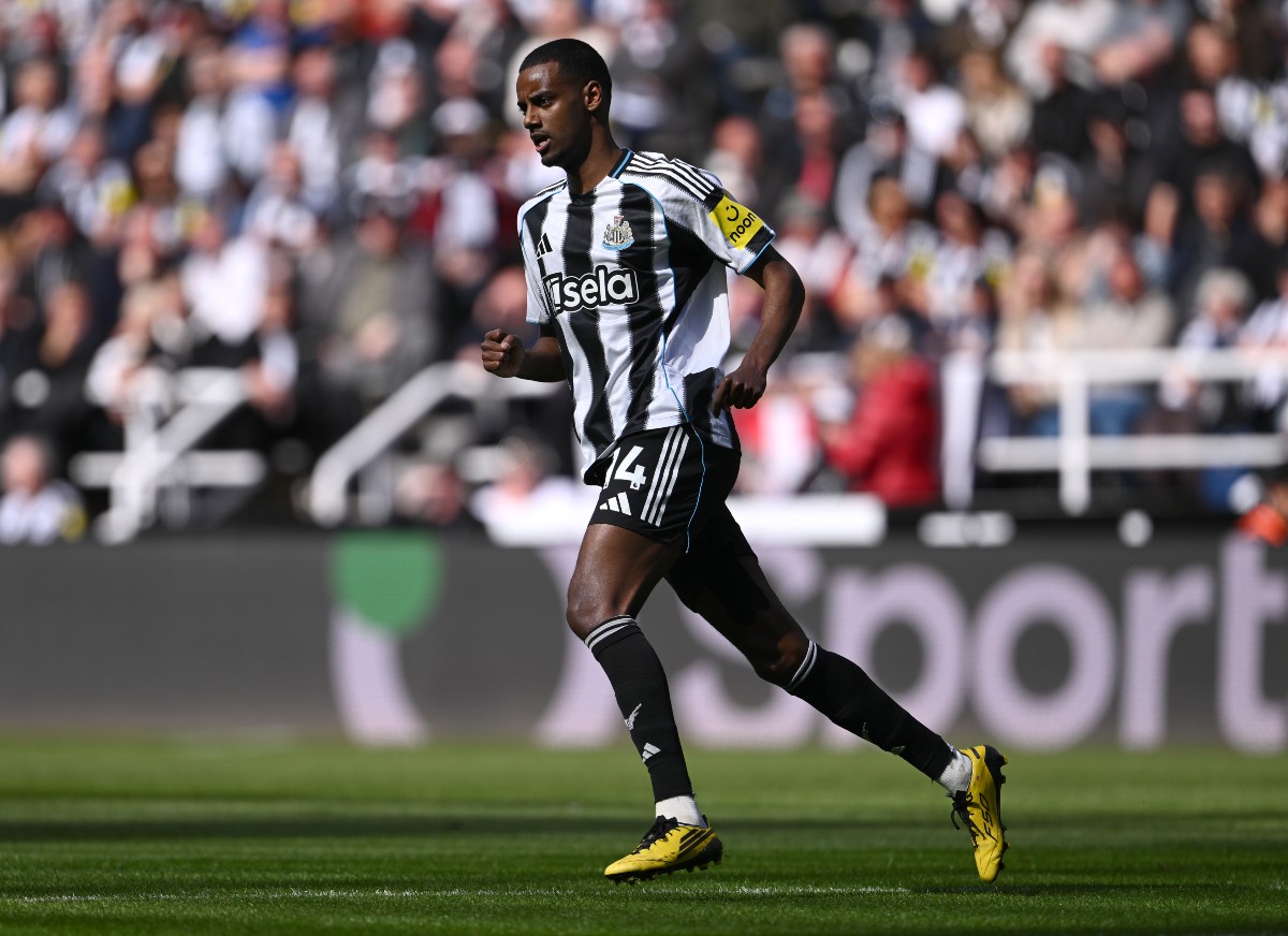 Alexander Isak v akcii pre Newcastle