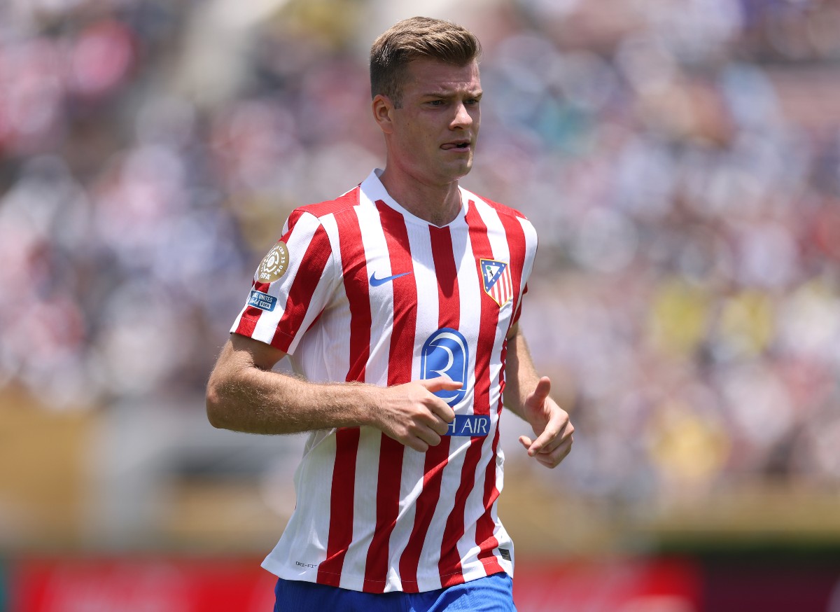 Alexander Sorloth v akcii pre Atletico Madrid
