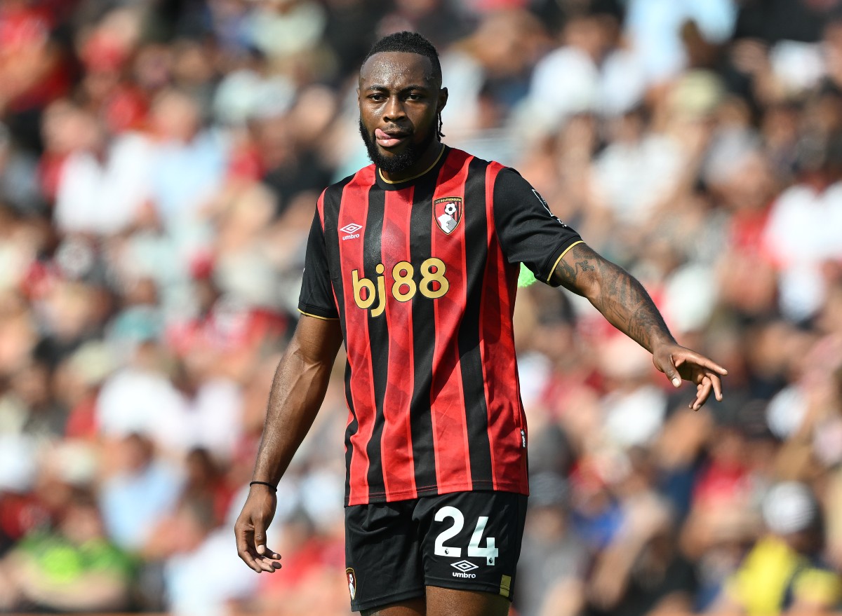Antoine Semenyo in action for Bournemouth