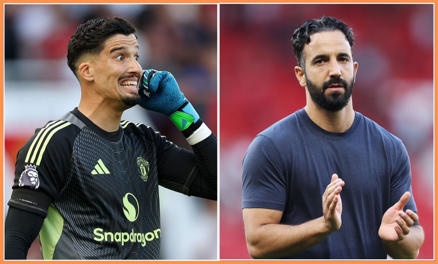 Altay Bayindir and Ruben Amorim