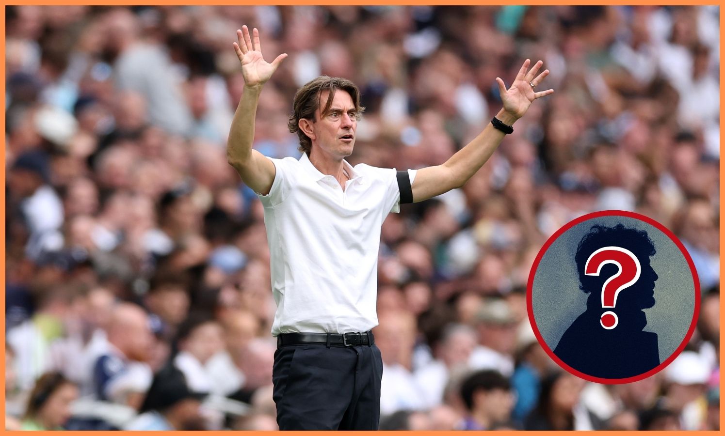 Thomas Frank during Tottenham's win over Burnley