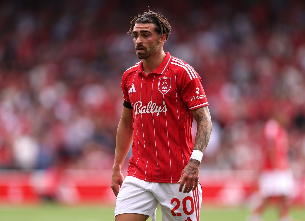 Jota Silva in action for Nottingham Forest