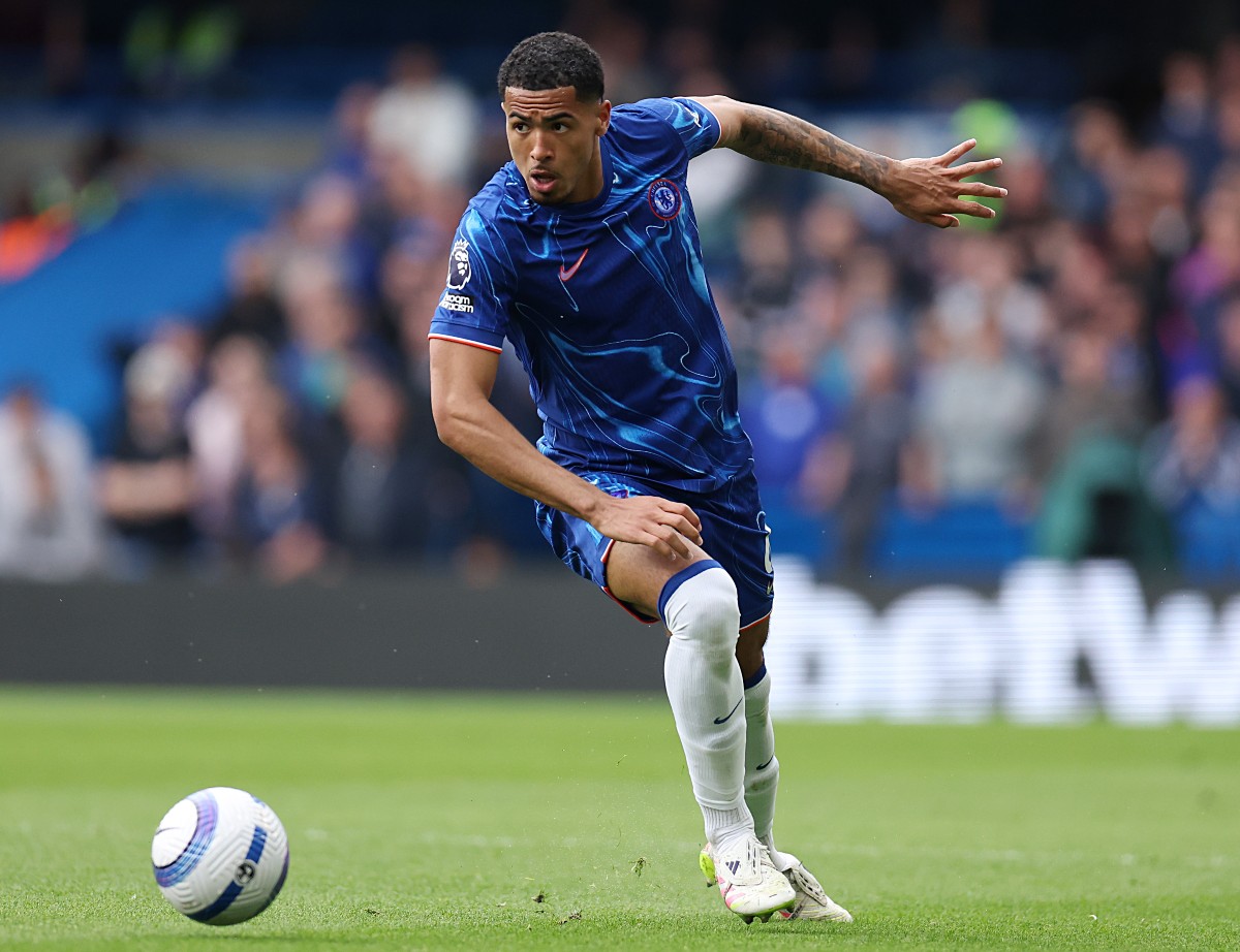 Levi Colwill v akcii pre Chelsea