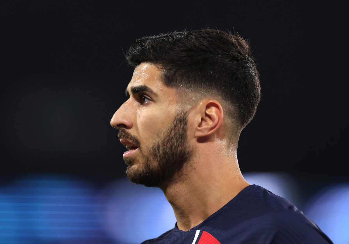 Marco Asensio in action for PSG