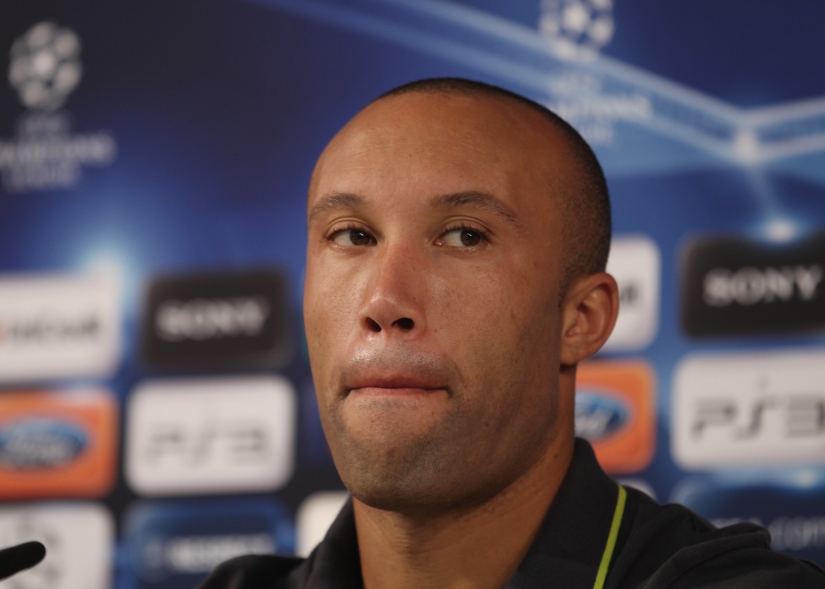 Michael Silvriwri at a press conference