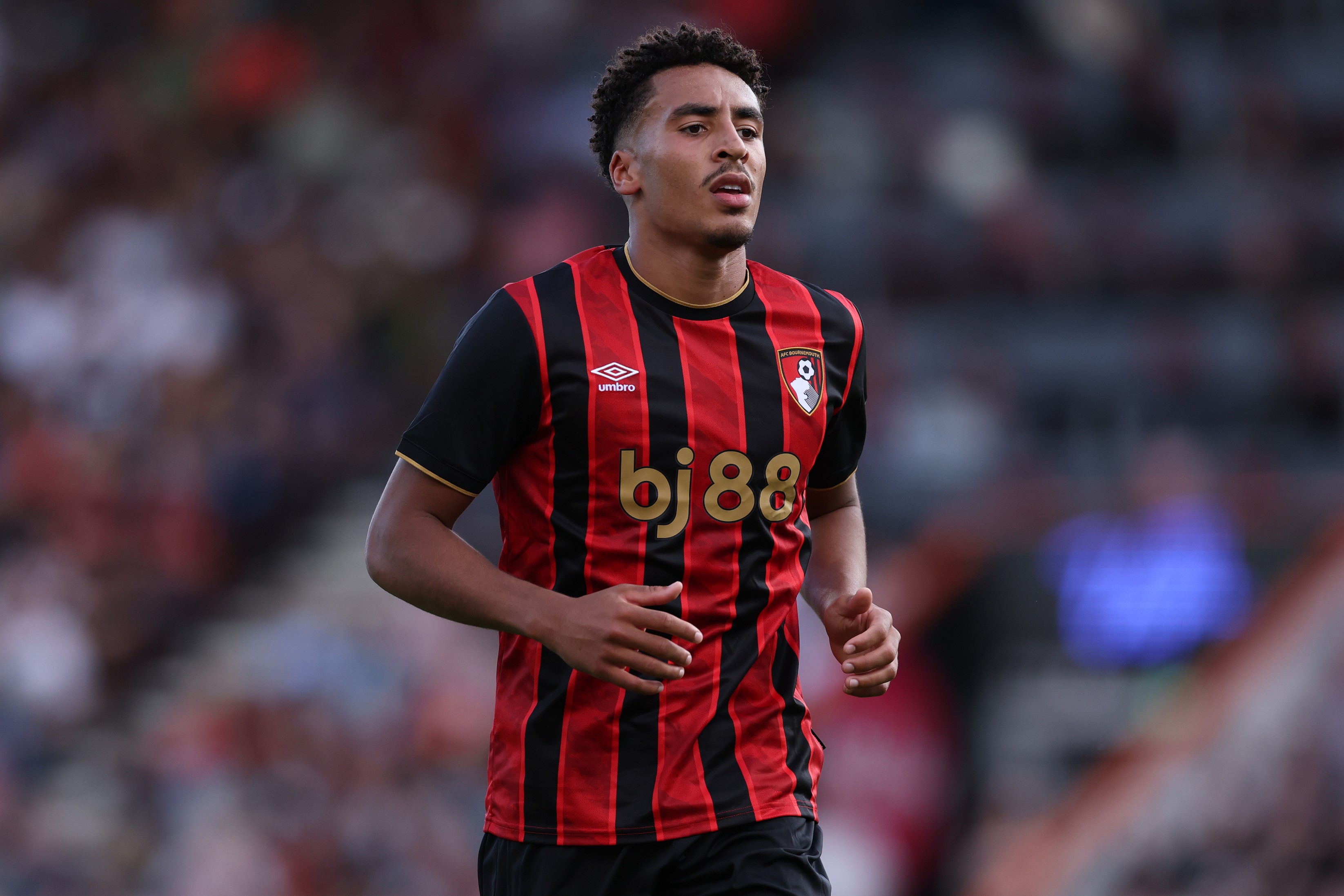 James Hill from AFC Bournemouth during the pre -season season