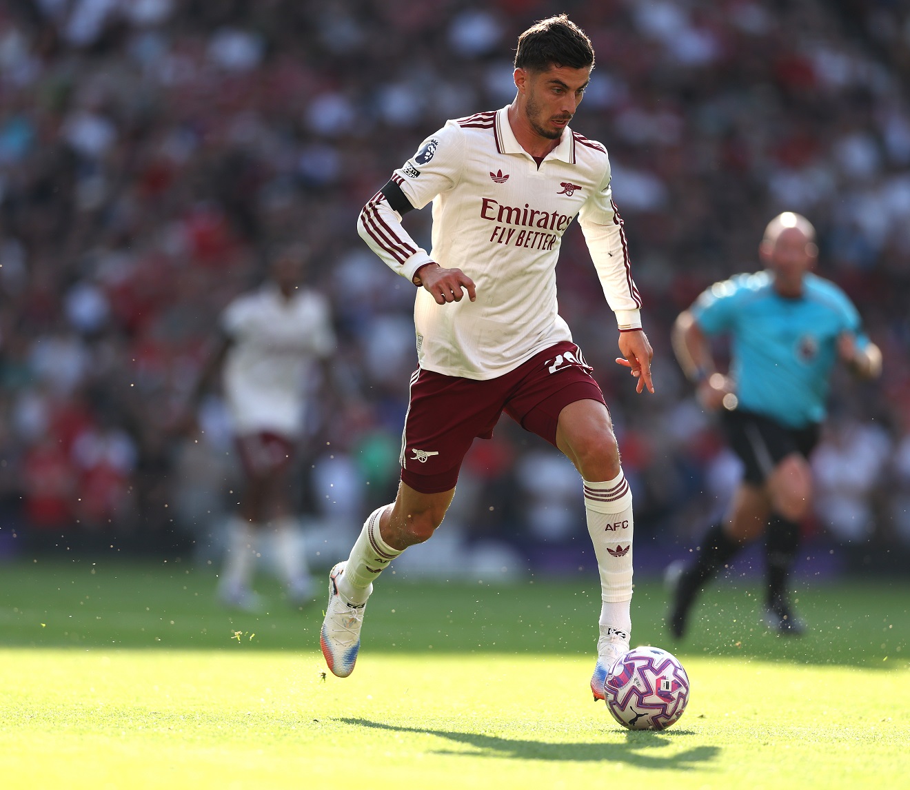 Kai Havertz of Arsenal in action 
