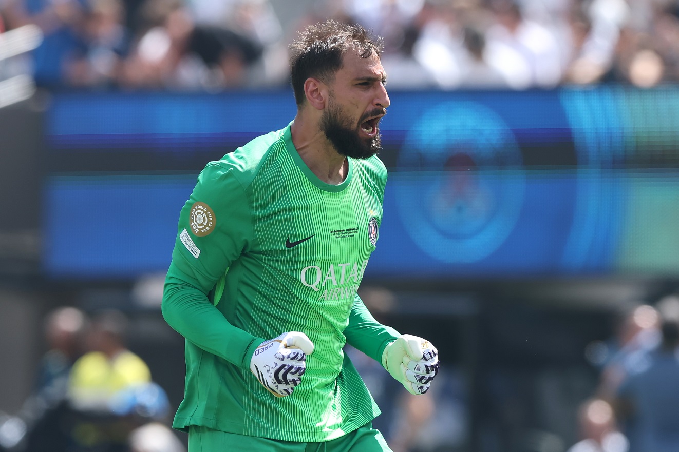 Gianluigi Donnarumma #1 of Paris Saint-Germain  