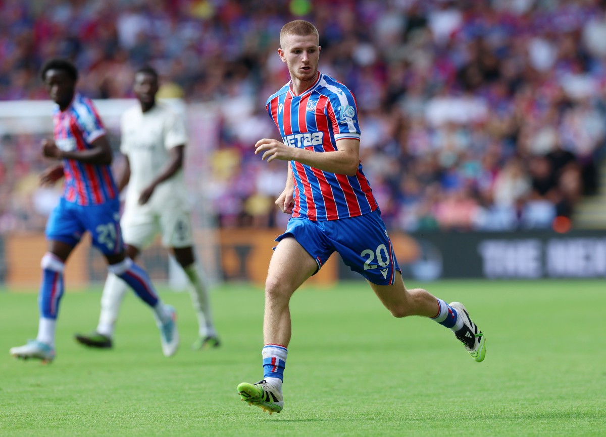 Adam Wharton in action for Crystal Palace