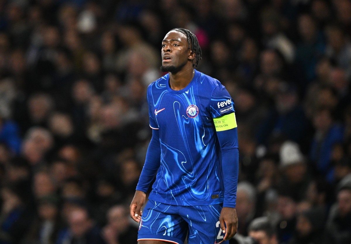 Axel Disasi in action for Chelsea last season