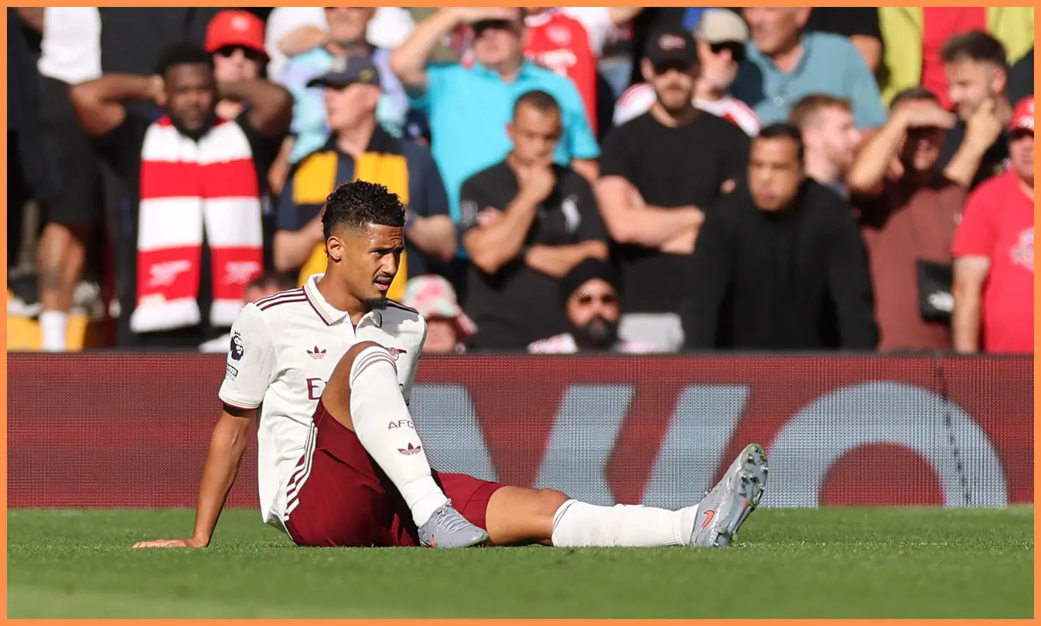 The games William Saliba is expected to miss after latest injury setback to Arsenal