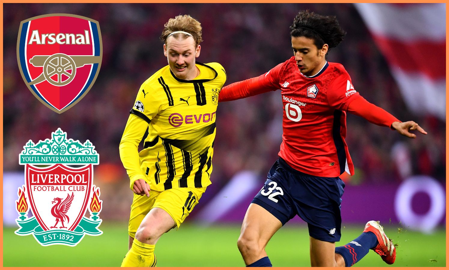 Liverpool & Arsenal could be set for transfer battle over 40m-rated wonderkid