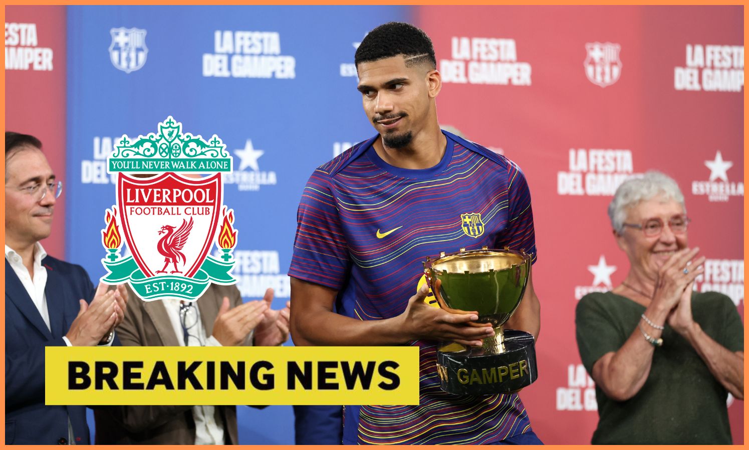 Liverpool want Ronald Araujo to replace Ibrahima Konate