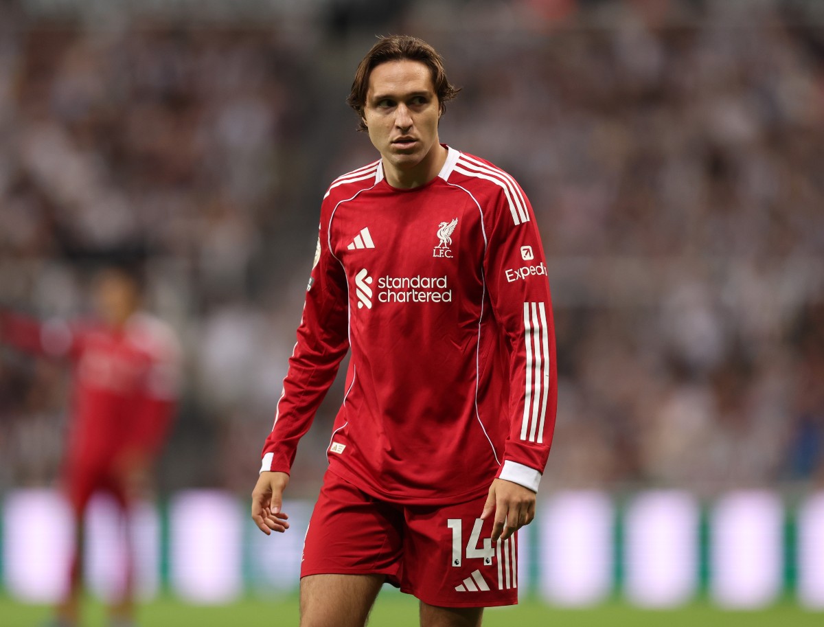 Federico Chiesa in action for Liverpool