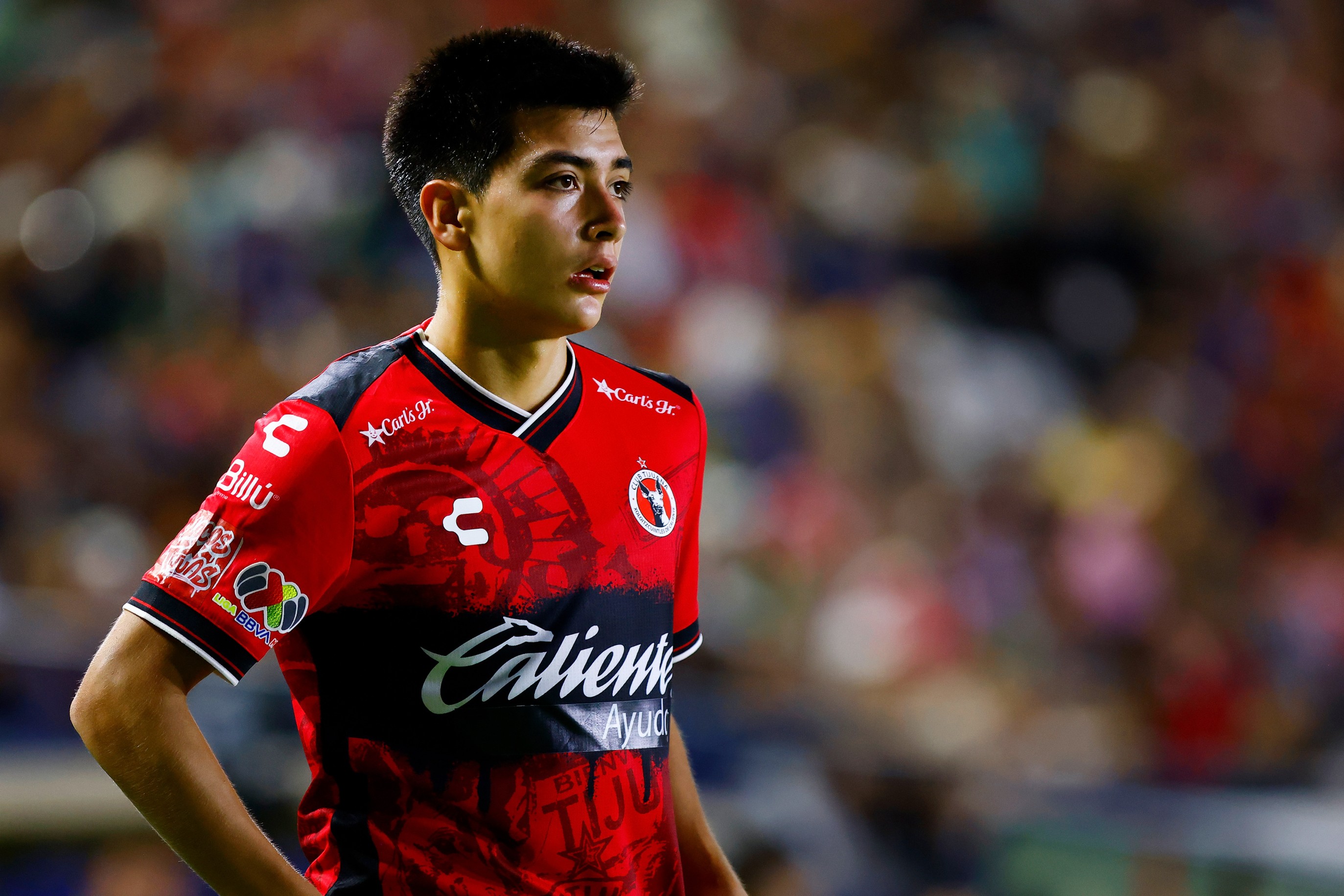 Gilberto Mora from Tijuana looks at 