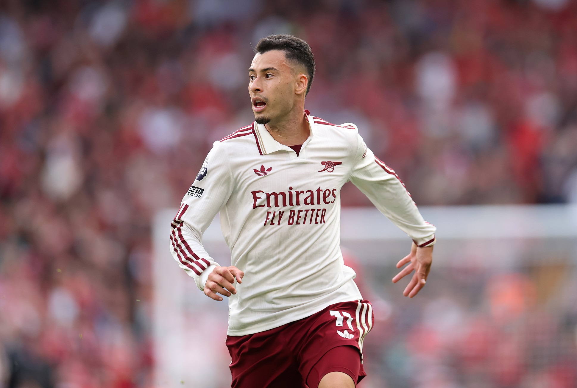 Gabriel Martinelli in action for Arsenal