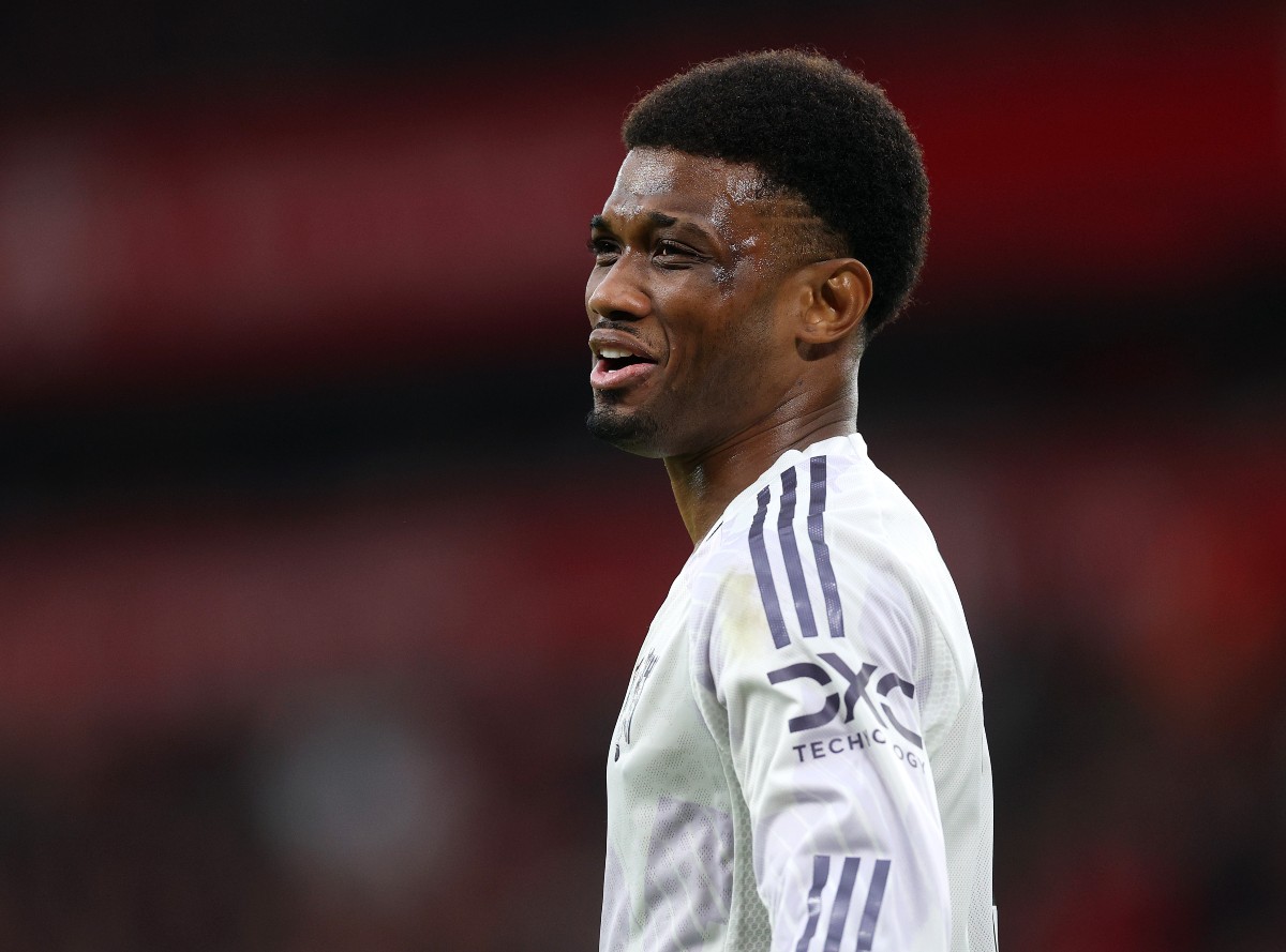 Manchester United's Amad Diallo