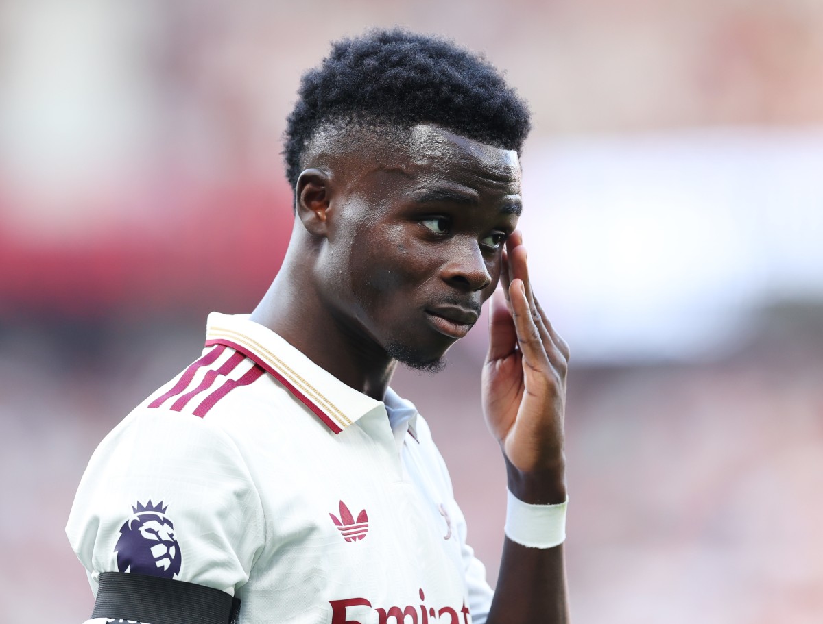 Bukayo Saka of Arsenal