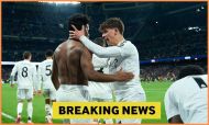 Endrick celebrates with his Real Madrid teammates