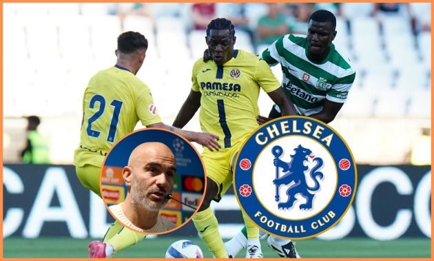 Ousmane Diomande and Enzo Maresca