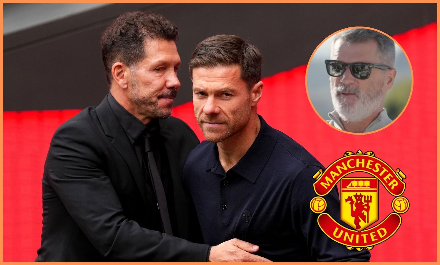 Diego Simeone and Xabi Alonso