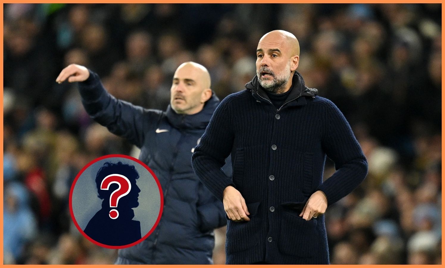 Enzo Maresca and Pep Guardiola