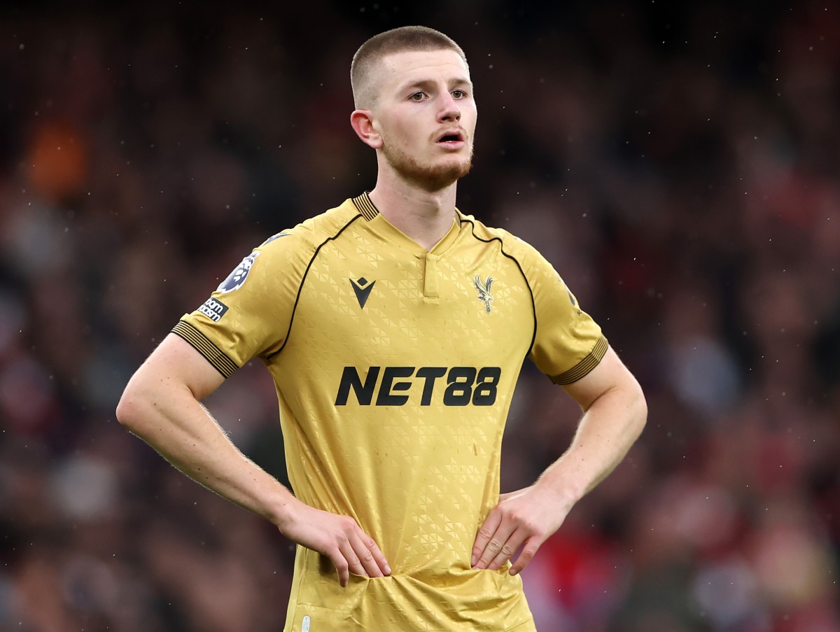 Crystal Palace midfielder Adam Wharton