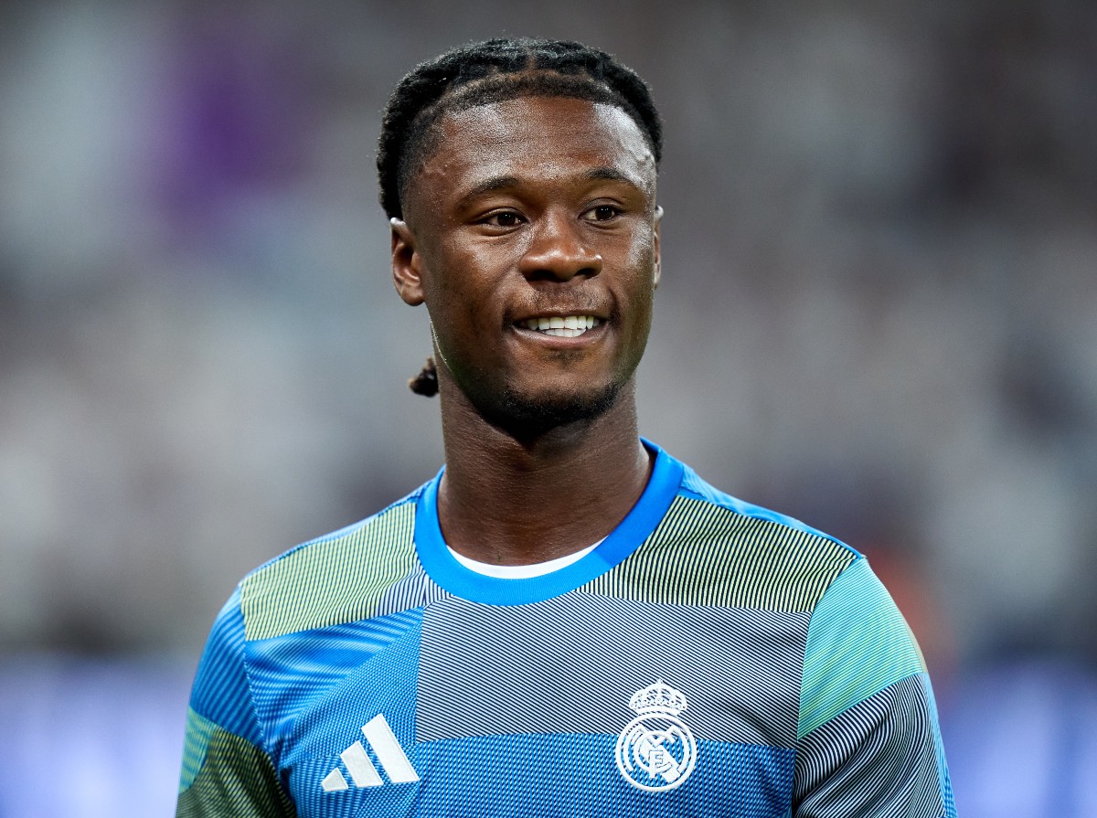 Real Madrid's Eduardo Camavinga is in the spotlight