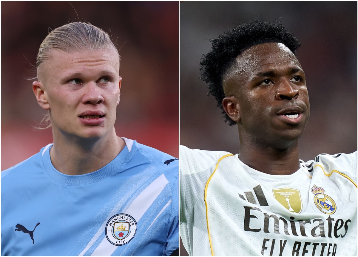 Erling Haaland and Vinicius Junior