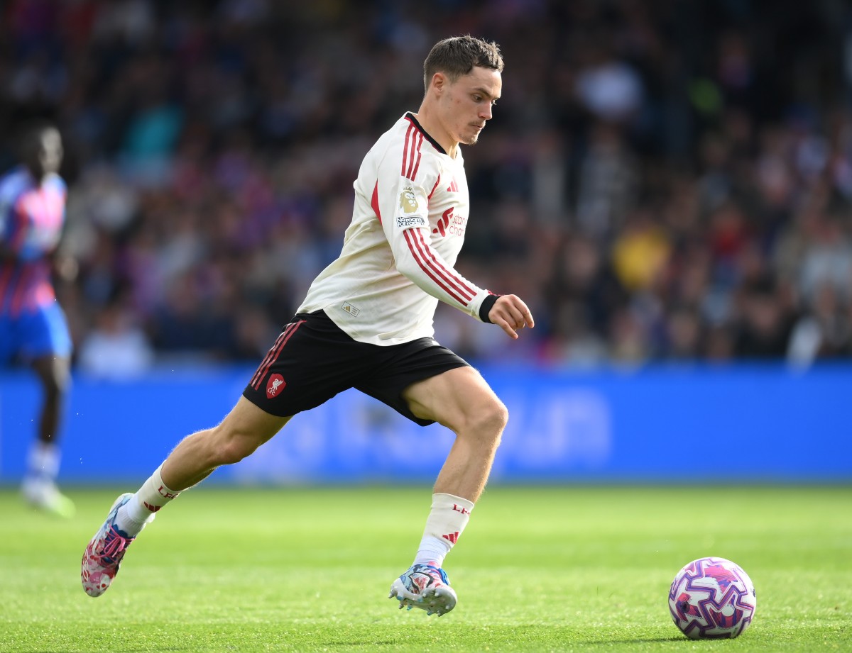 Florian Wirtz in action for Liverpool