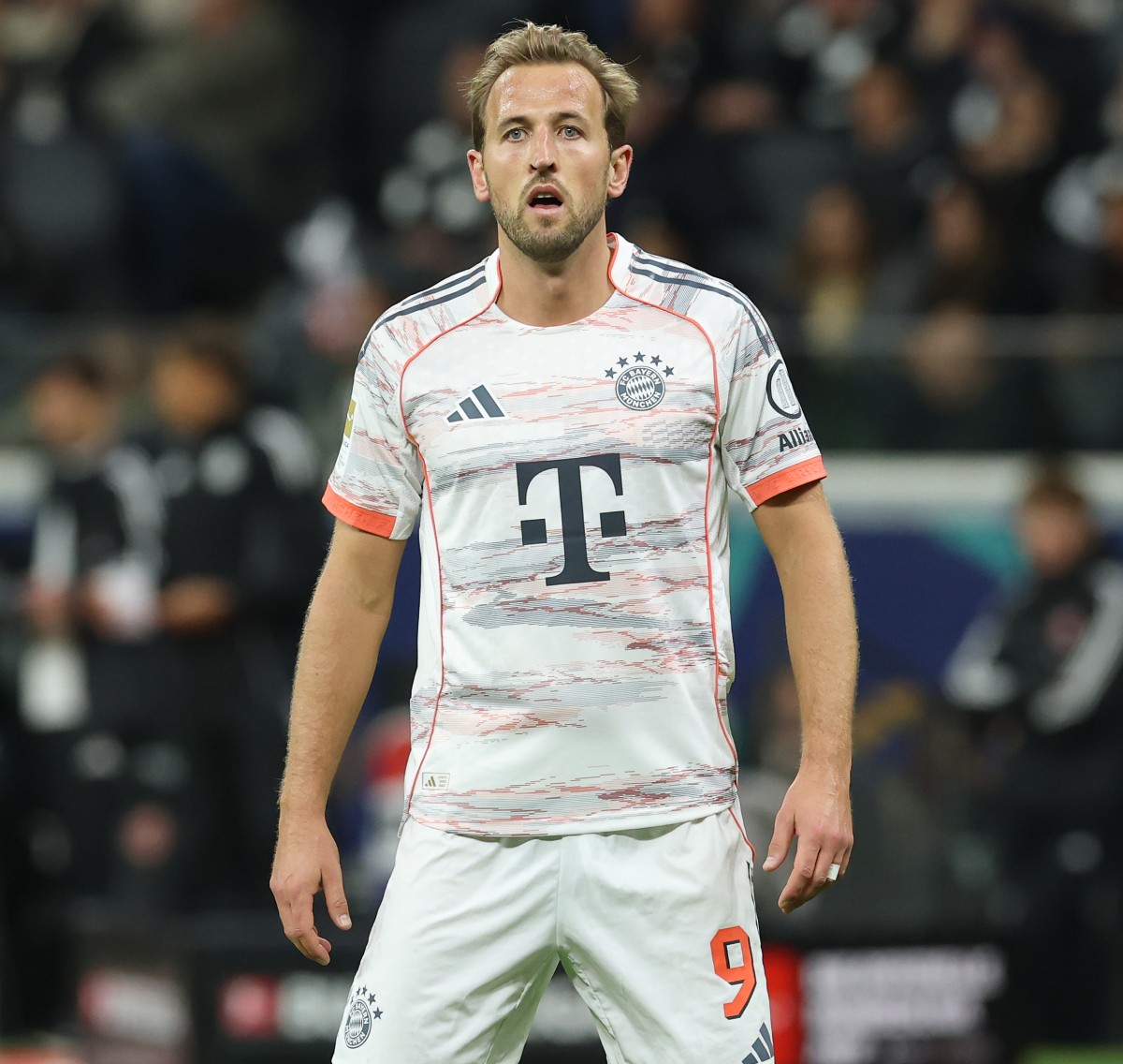 Harry Kane en acción con el Bayern de Múnich