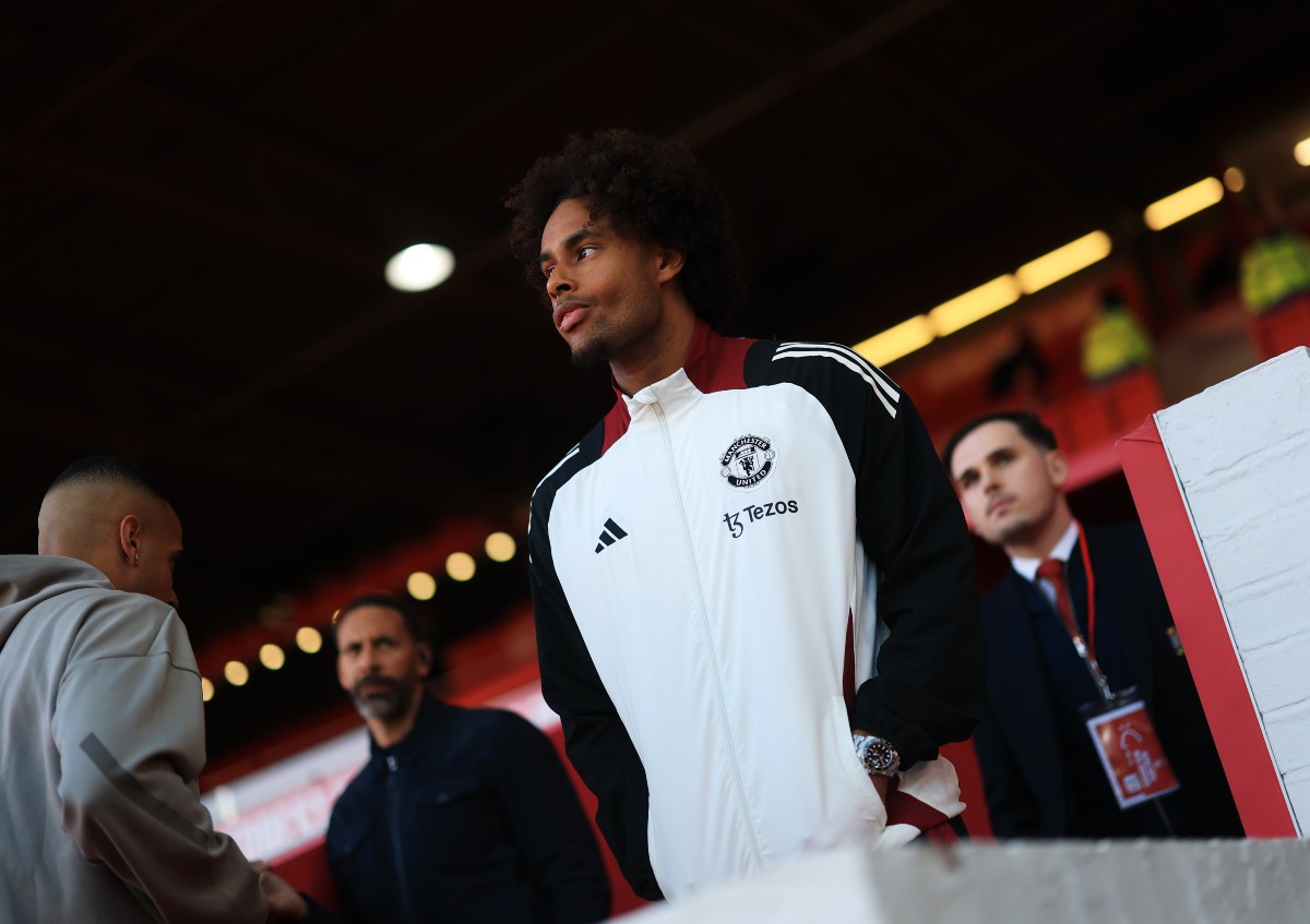 Joshua Zirkzee of Manchester United