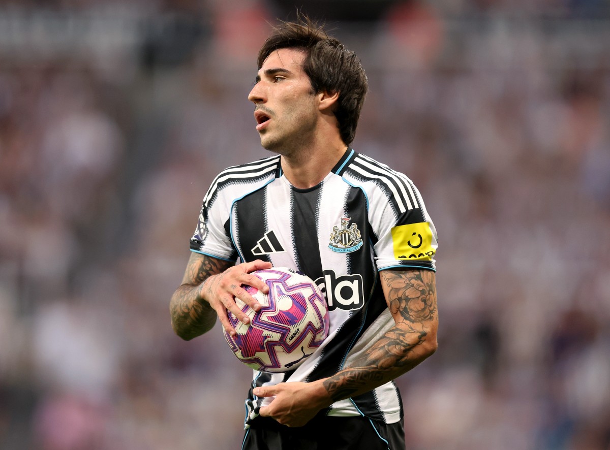 Sandro Tonali del Newcastle United
