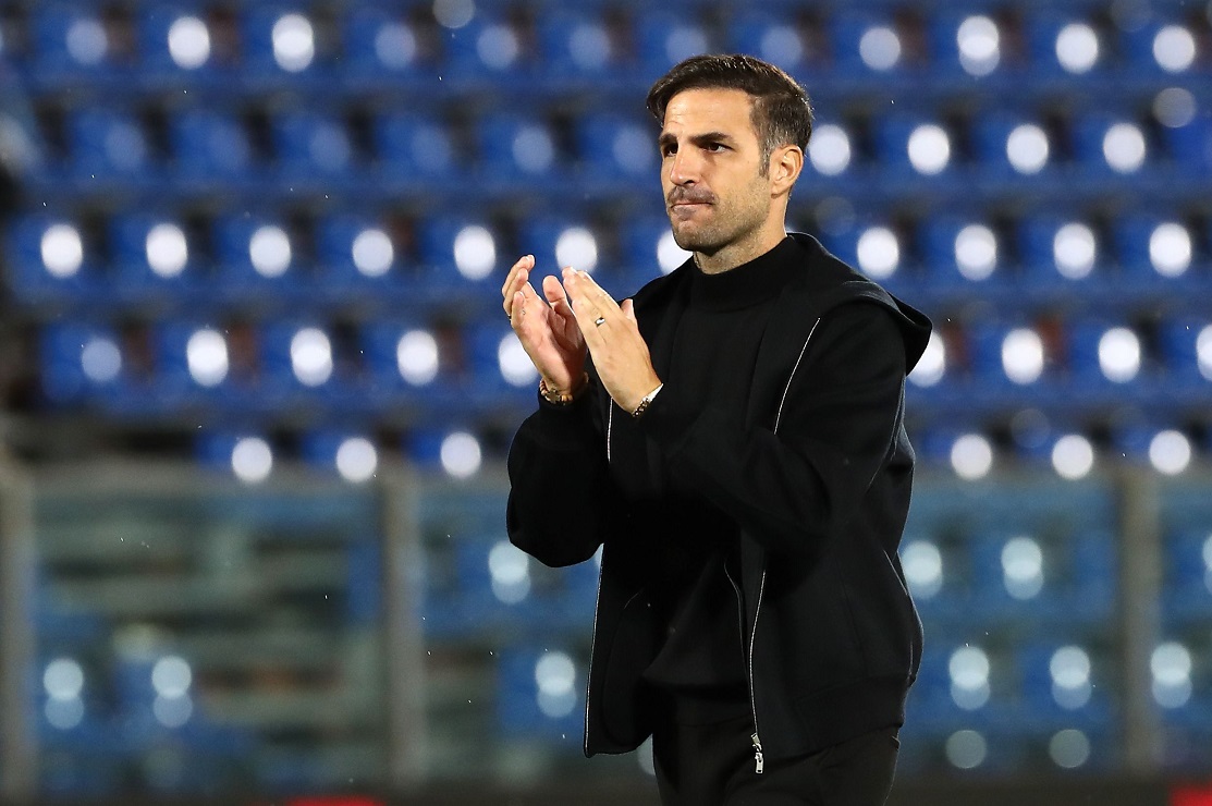 Como 1907 coach Cesc Fabregas