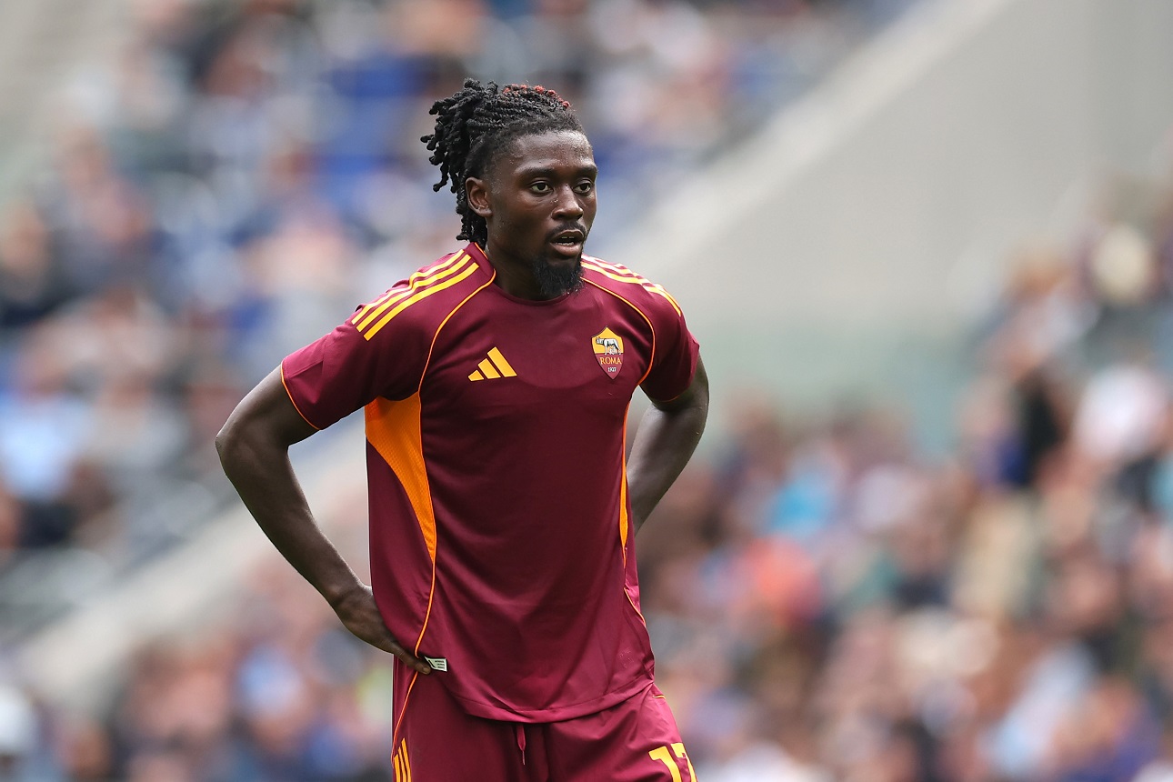 Manu Kone of AS Roma