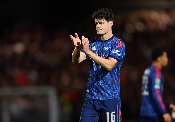 Christian Norgaard praises Arsenal fans after victory over Port Vale