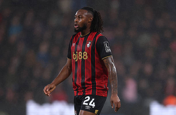 Antoine Semenyo in action for Bournemouth