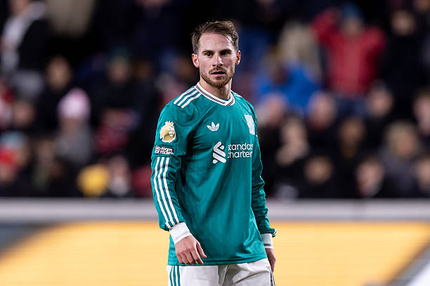 Alexis Mac Allister in action for Liverpool